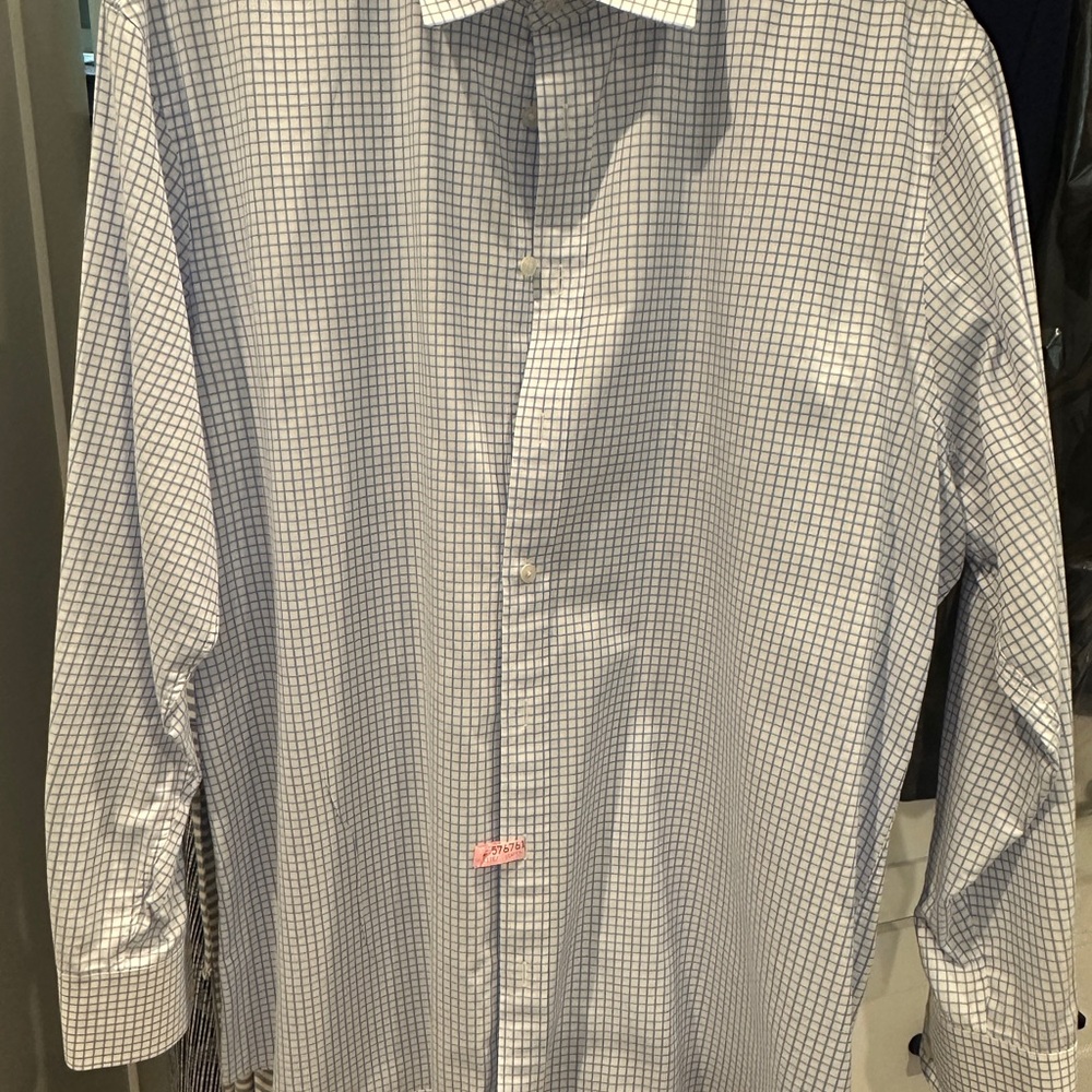 Men's Blue Checkered Shirt